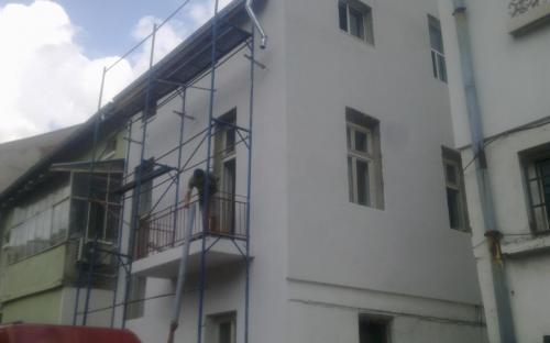 евтина топлоизолация за Враца - къща на площад Благоев